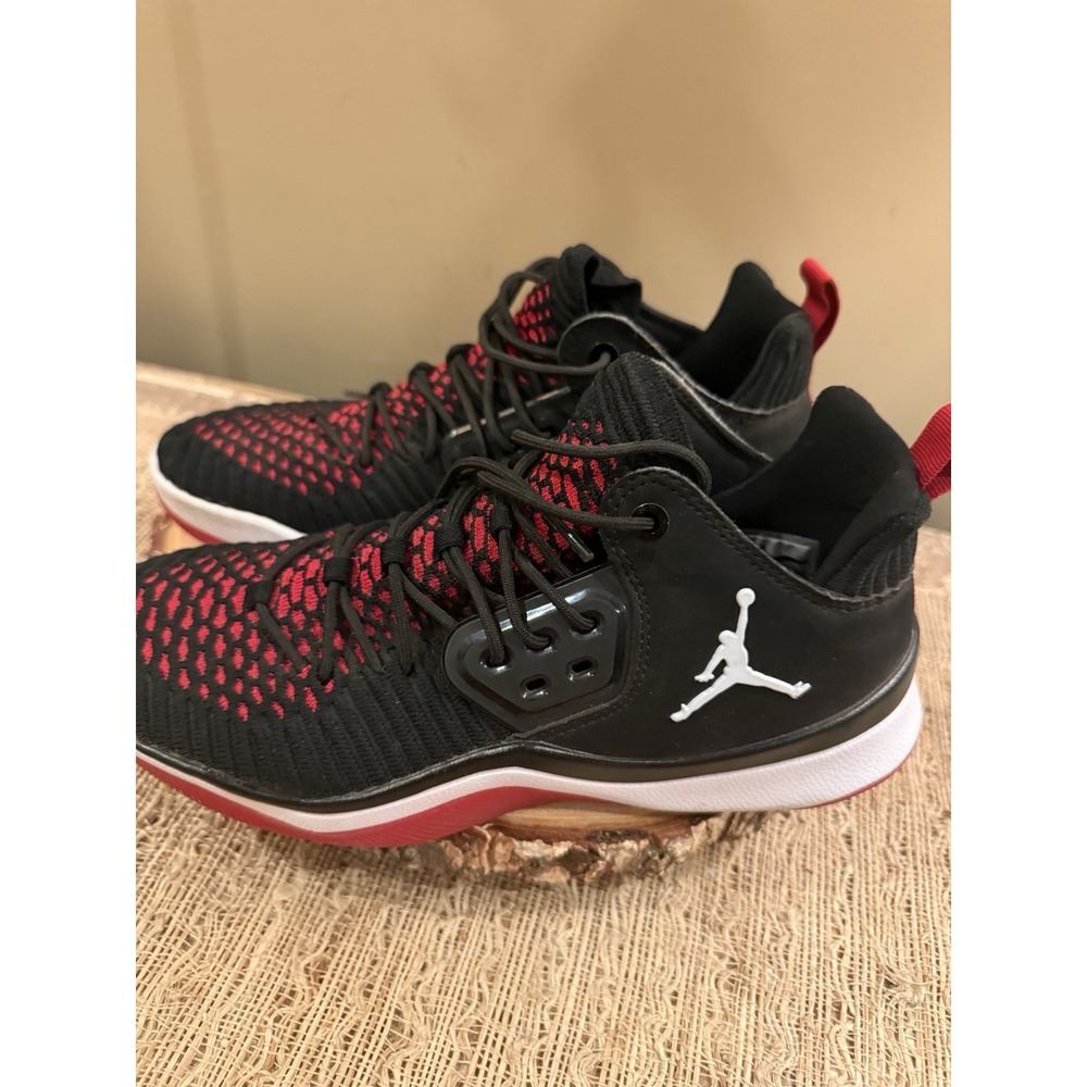 Nike Air Jordan DNA LX Basketball Shoes‎ Black Red Size 6.5 AO2650-023